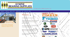 Desktop Screenshot of gympiebearings.com.au