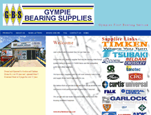 Tablet Screenshot of gympiebearings.com.au